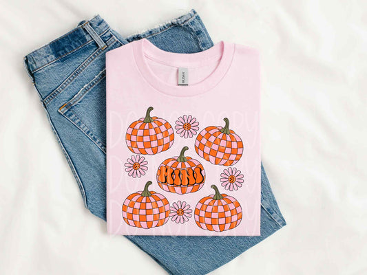 Mini Groovy Pumpkins PNG Design