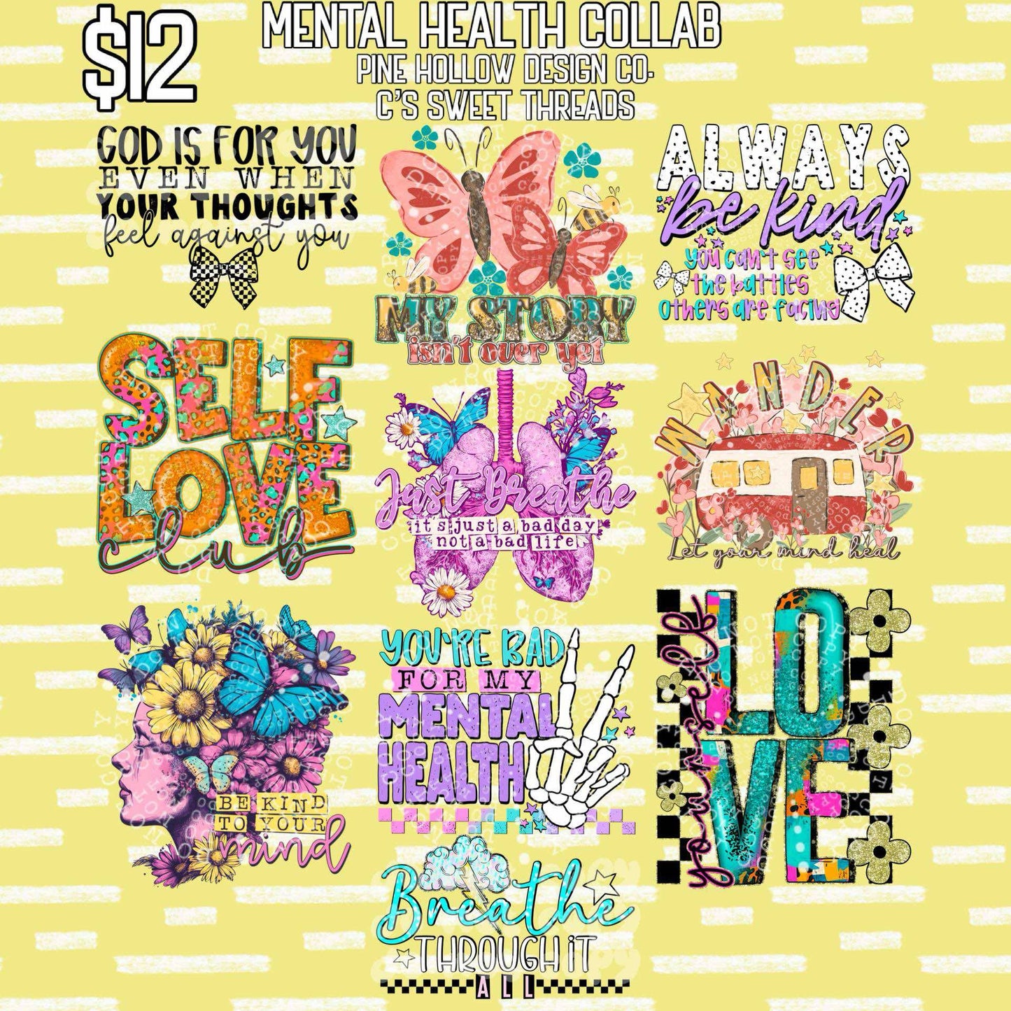 MENTAL HEALTH COLLAB W/ C'S SWEET THREADS