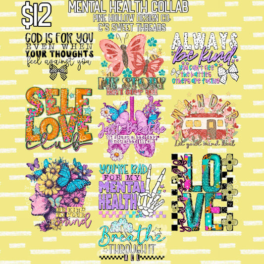 MENTAL HEALTH COLLAB W/ C'S SWEET THREADS