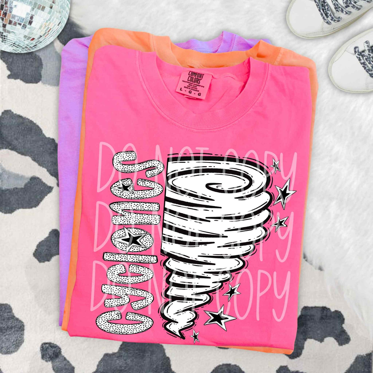 Cyclones BW Dottie's PNG Design