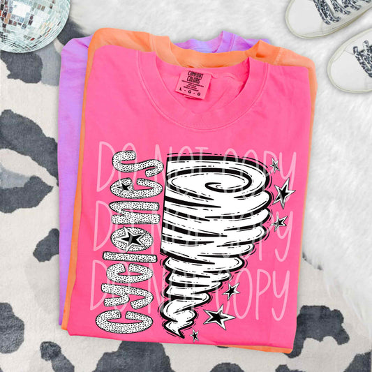 Cyclones BW Dottie's PNG Design