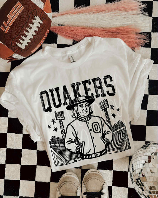 Quakers Letterman PNG Design