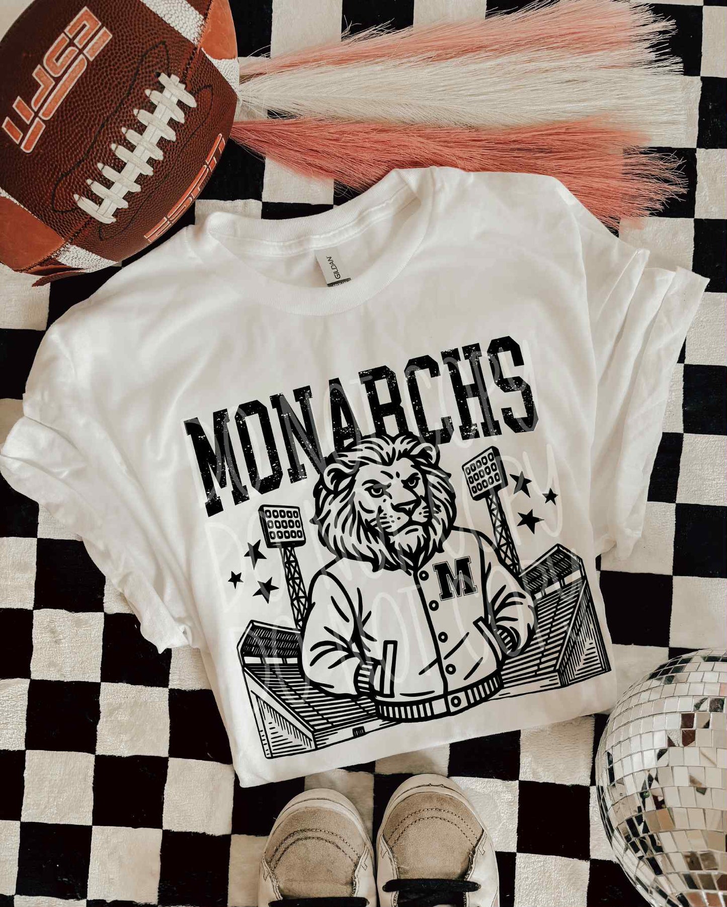 Monarchs Letterman PNG Design