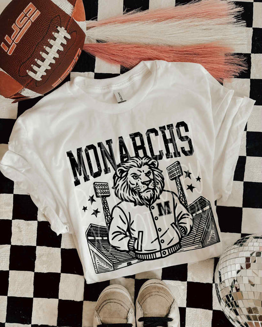 Monarchs Letterman PNG Design