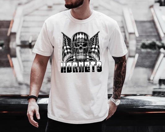 AF Skull Hornets PNG Design