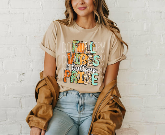 Fall Vibes & Bullpup Pride PNG Design