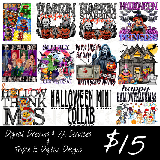 Halloween Mini Collab w/ Digital Dreams & VA Services