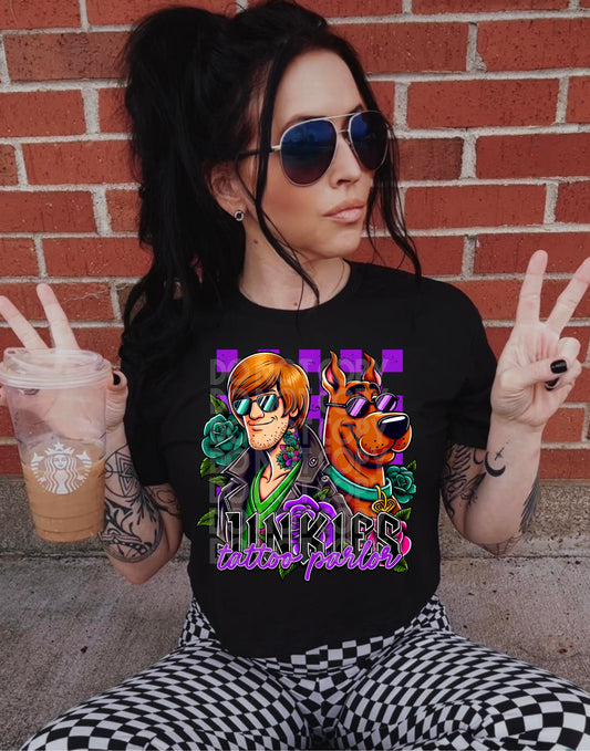 Jinkies Tattoo Parlor PNG Design