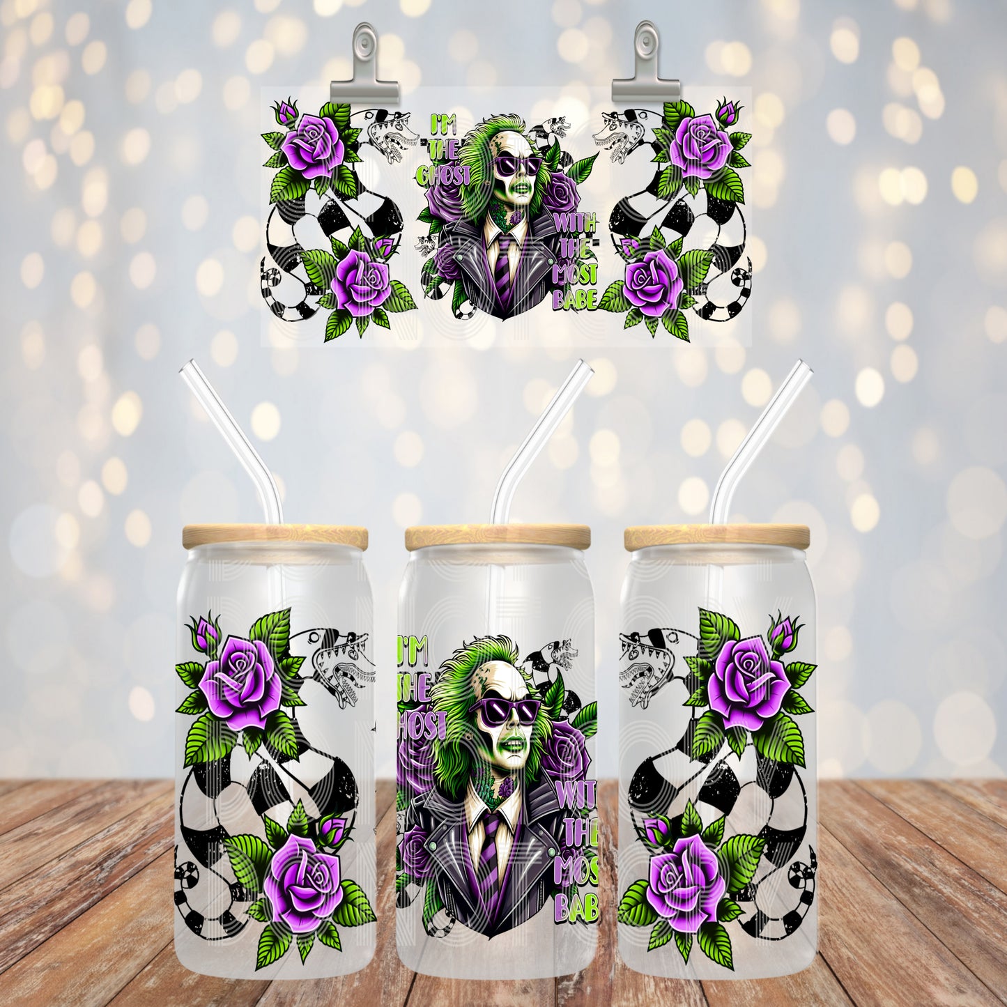 I'm The Ghost 16oz Libbey PNG Design