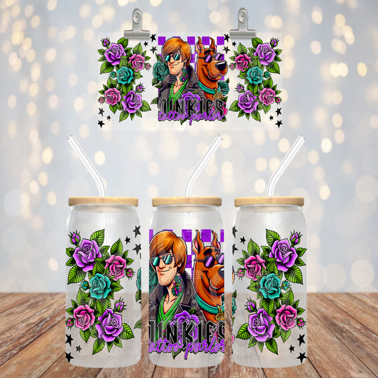 Jinkies Tattoo Parlor 16oz Libbey PNG Design