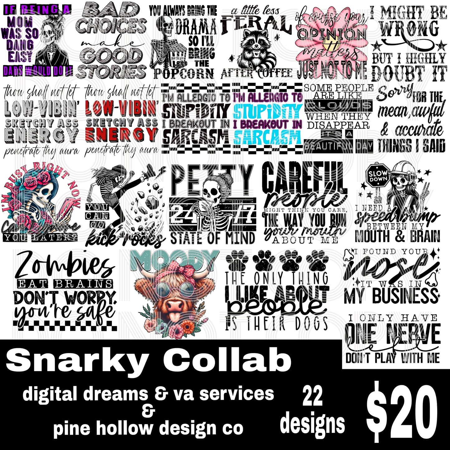 Snarky Collab w/ Digital Dreams & VA Services