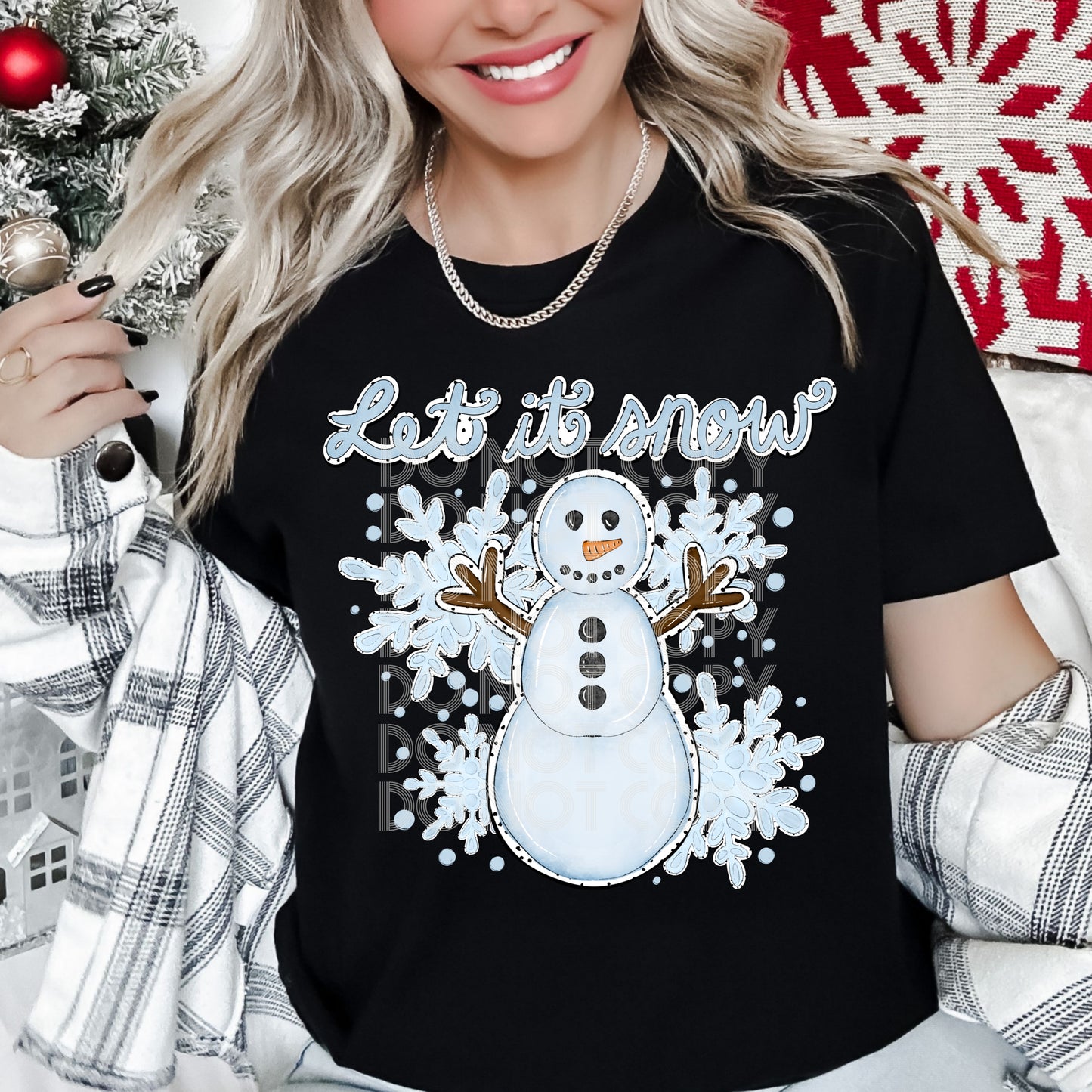 Let It Snow PNG Design