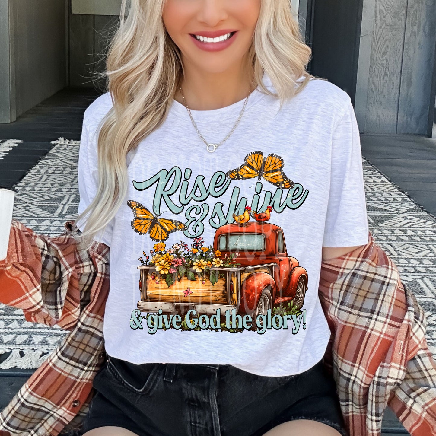 Rise & Shine PNG Design