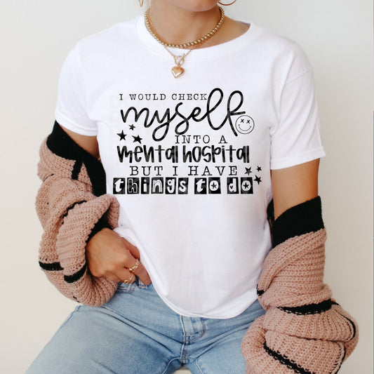 I Would Check Myself PNG Design