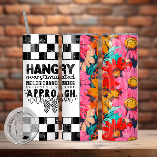 Hangry Tumbler PNG Design