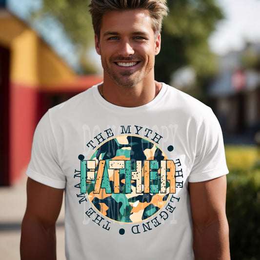 Father The Man PNG Design