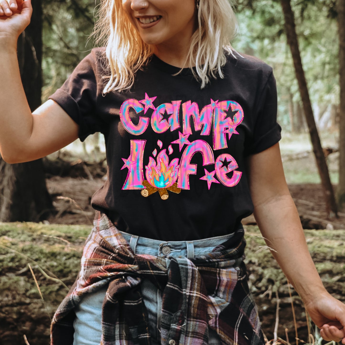 Camp Life PNG Design