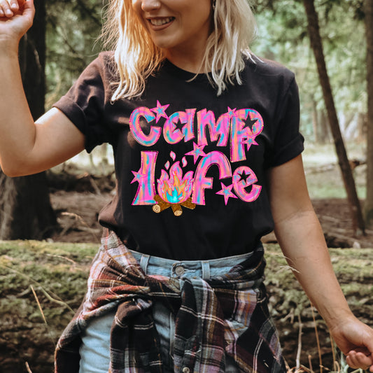 Camp Life PNG Design