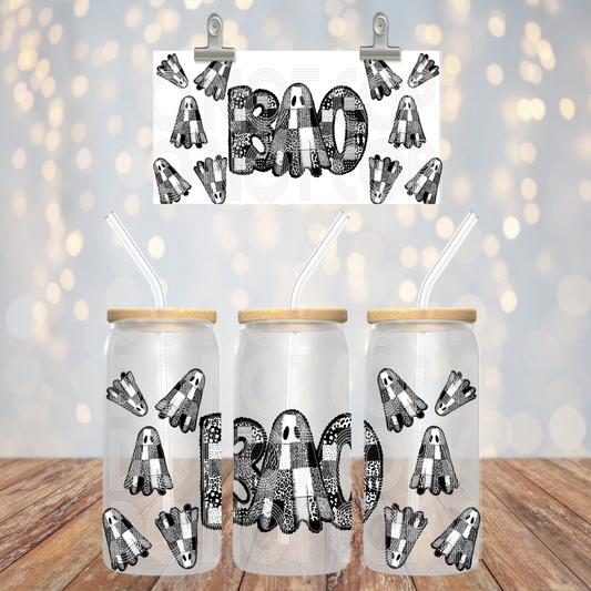 BW Boo 16oz Libbey PNG Design