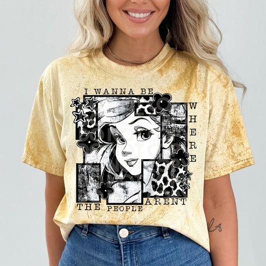 I Wanna Be PNG Design