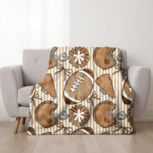 It's Football Season Seamless PNG Design