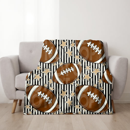 Football Seamless PNG Design