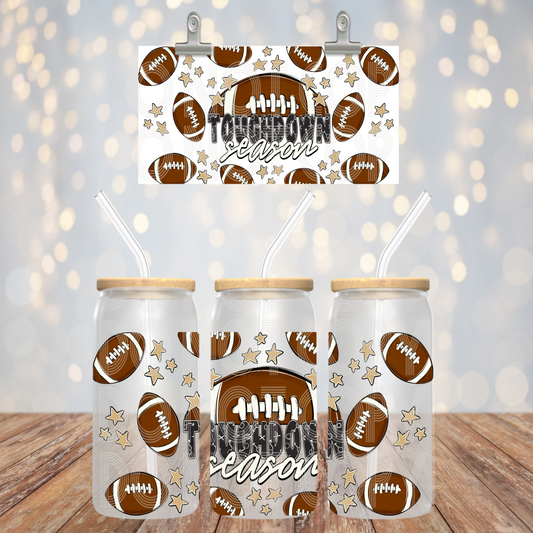 Touchdown Season 16oz Libbey PNG Design