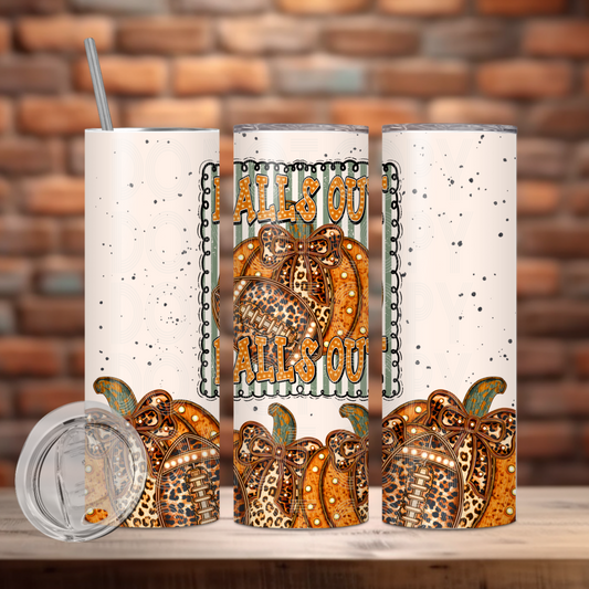 Falls Out Tumbler PNG Design
