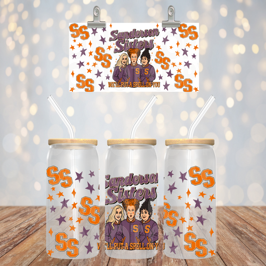 SS We'll Put A Spell On You 16oz Libbey PNG Design