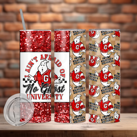 No Ghost University Tumbler PNG Design