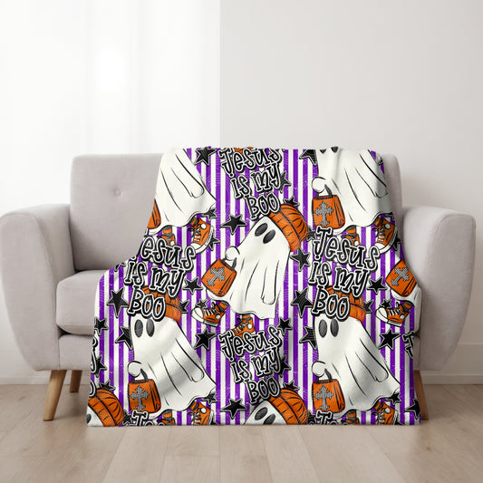 Jesus Is My Boo Seamless PNG Design