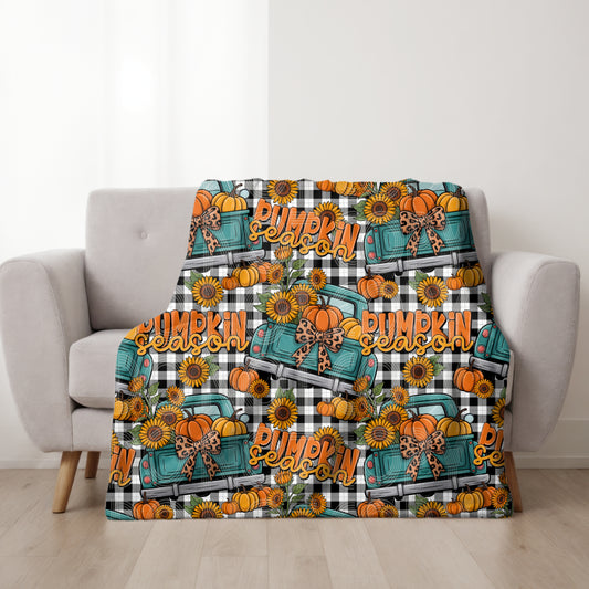 Pumpkin Season Seamless PNG Design