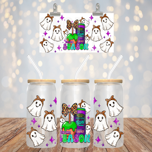 Tis The Season 16oz Libbey PNG Design