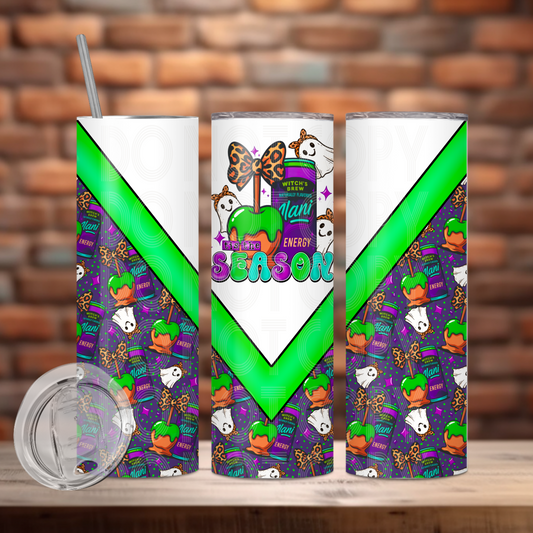 Tis The Season Tumbler PNG Design