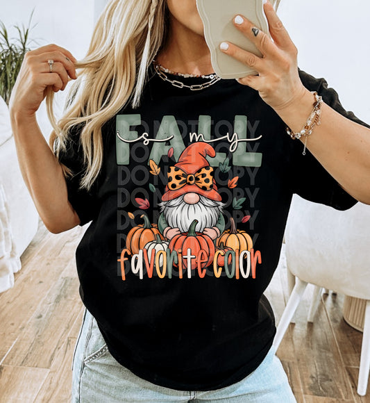Fall Is My Favorite Color PNG Design