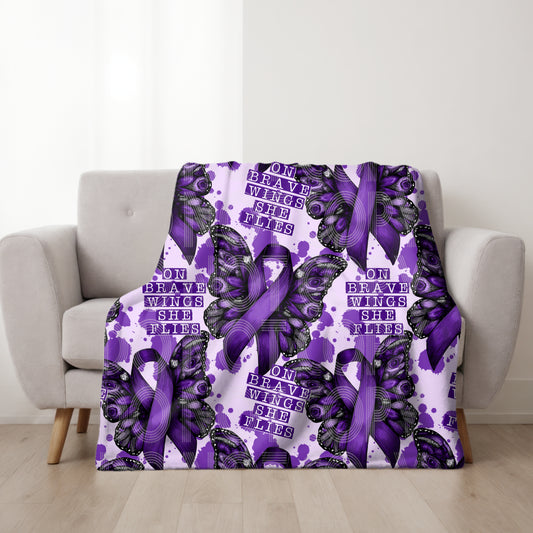 On Brave Wings Seamless PNG Design