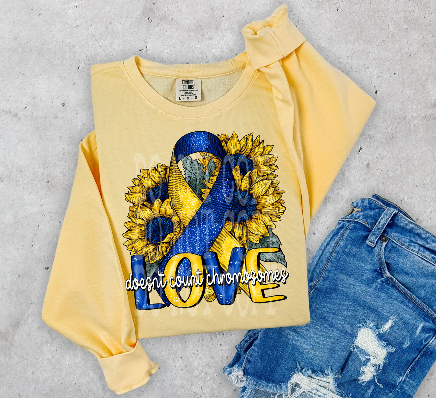 Love Doesn't Count Chromosomes PNG Design