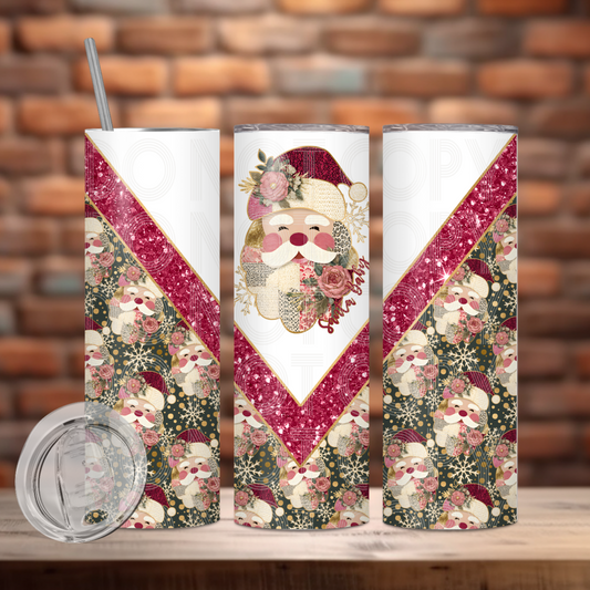 Santa Baby Tumbler PNG Design