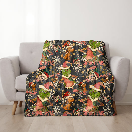 Holly Jolly GMas Seamless PNG Design