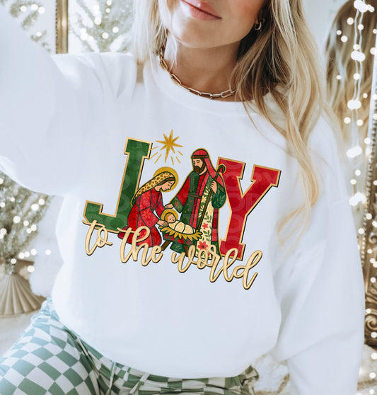 Joy To The World PNG Design