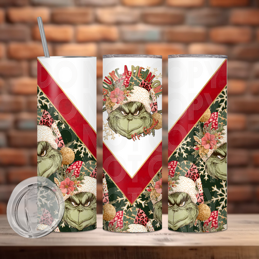 Mean One Tumbler PNG Design