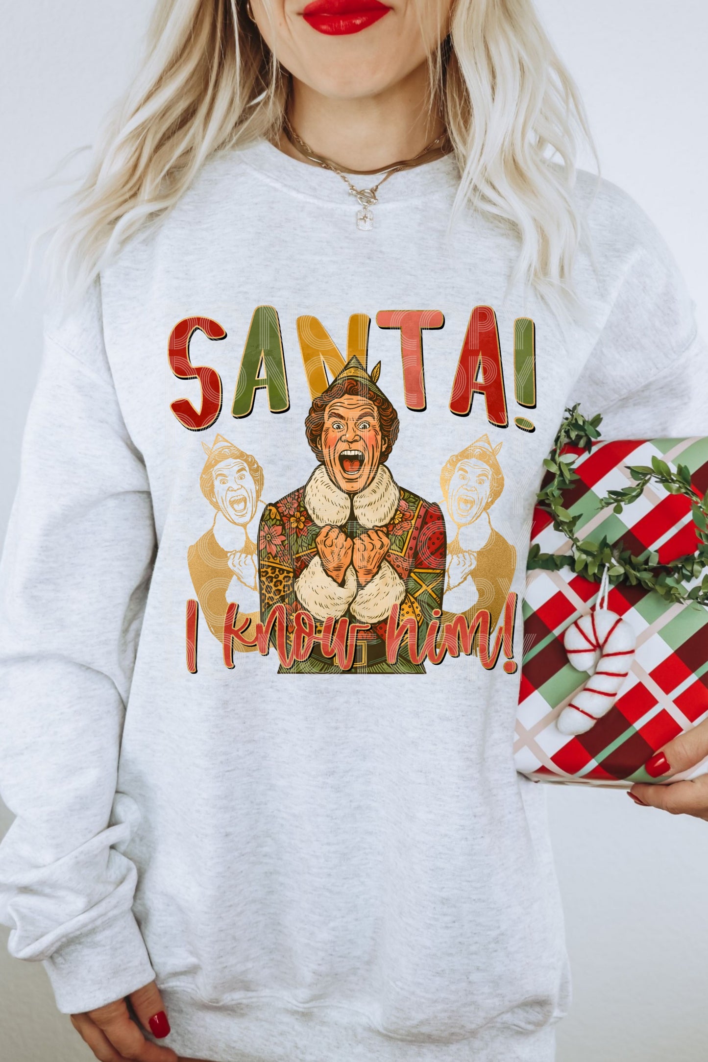 Santa I Know Him PNG Design