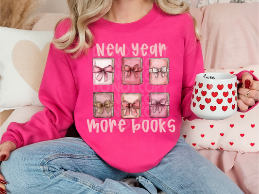 New Year More Books PNG Design