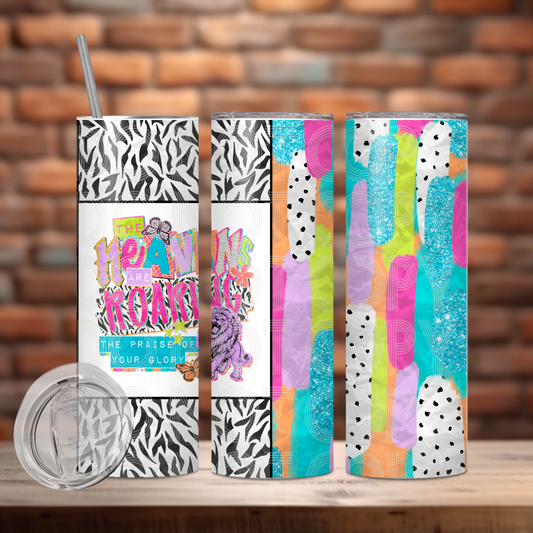The Heavens Tumbler PNG Design