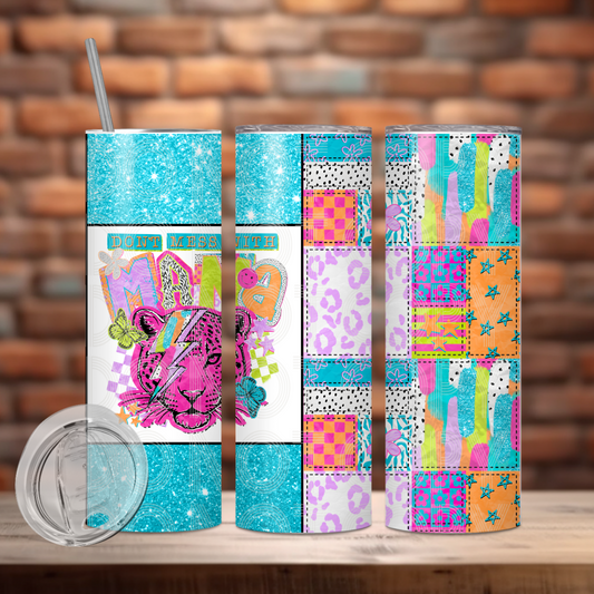 Don't Mess With Mama Tumbler PNG Design