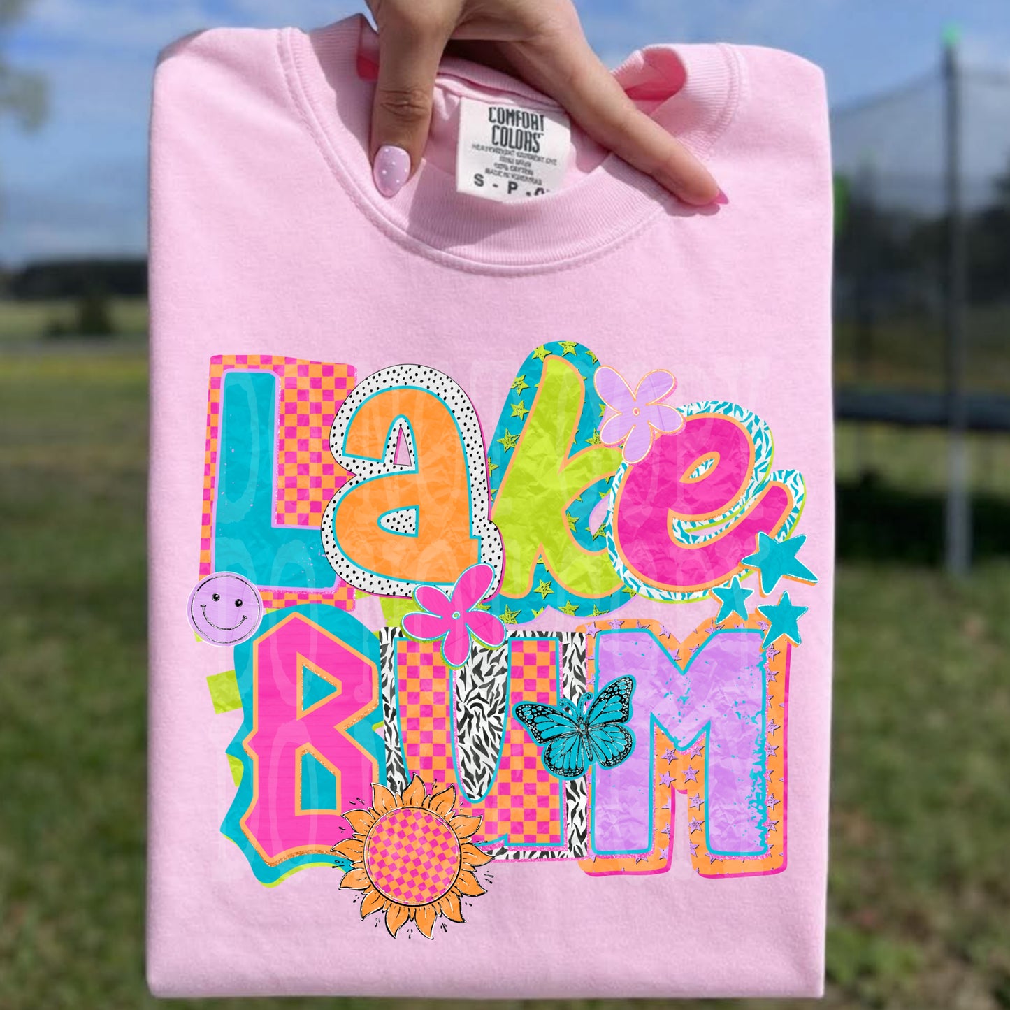 Lake Bum PNG Design