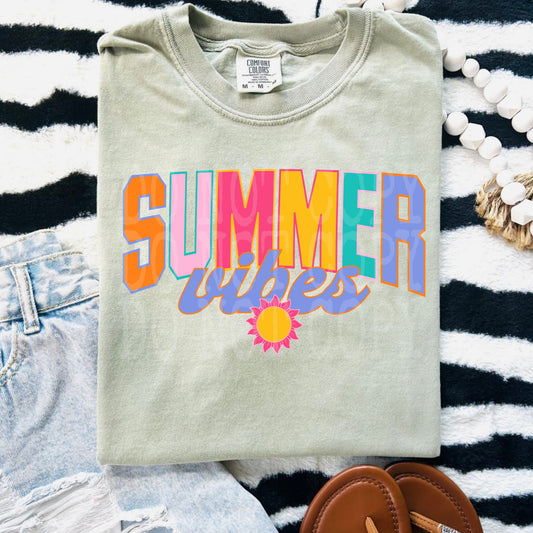 Summer Vibes PNG Design