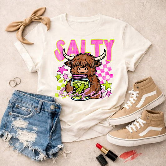 Salty Heifer PNG Design
