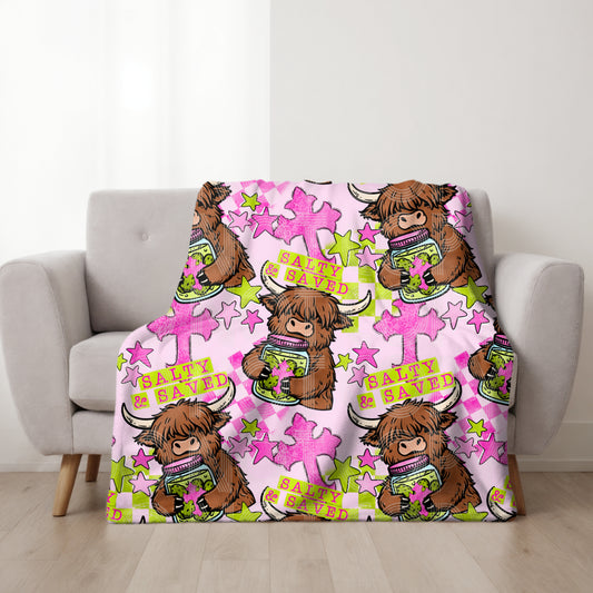 Salty and Saved Seamless PNG Design