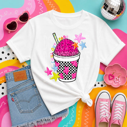 Chill Out Babe PNG Design